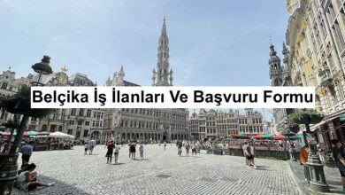 Belçika İş ilanları ve Başvuru Formu